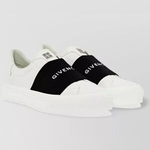 Givenchy City Sport Leather White Sneakers Sz 46